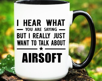 Airsoft Mug, Airsoft Gift, Airsoft Coffee Mug, Airsoft Cup, Airsoft Gifts