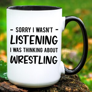 Wrestling Mug, Wrestling Gift, Wrestler Gift, Wrestler Coffee Mug, Wrestling Fan Gift, Wrestling Coffee Cup, Gift for Wrestler
