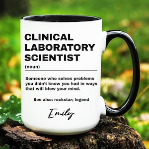 Personalized Clinical Laboratory Scientist Gift, Clinical Laboratory Scientist Mug, Custom Gift for Clinical Laboratory Scientist