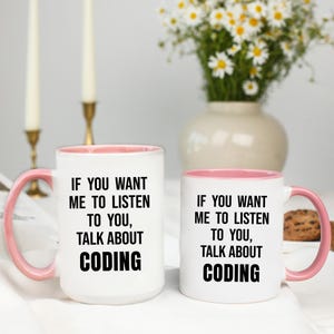 Coding Gift, Coding Mug, Gifts for Coding Lover, Funny Coding Coffee Cup, Computer Coder Gift bild 9