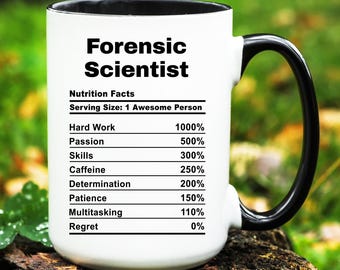 Forensic Scientist Mug, Forensic Scientist Gift, Forensic Scientist Cup, Gifts for Forensic Scientist