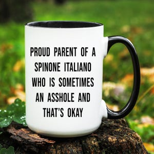 Spinone Italiano Mug, Spinone Italiano Gift, Gift for Spinone Italiano Dad, Gift for Spinone Italiano Mom, Spinone Italiano Parent Gifts