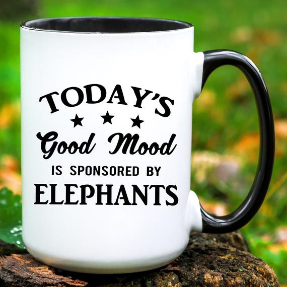 Personalized Elephant Mug Just A Girl Who Loves Elephants