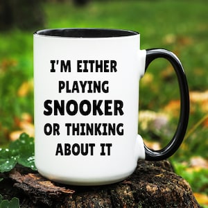 Snooker gift, Snooker mug, Snooker gifts, Snooker coffee mug, Snooker lover gifts