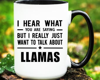 Llama Mug, Llama Gift, Llama Lover Gift, Funny Llamas Cup, Llamas Coffee Mug, Llama Gifts
