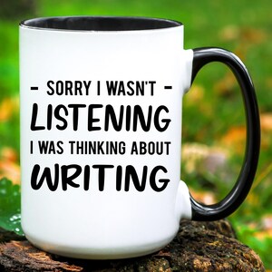Writer Gift, Writer Mug, Writing Lover Coffee Mug, Journalist Mug, Gift for Writers, Writing Lover Coffee Cup, Author Mug, Author Gifts