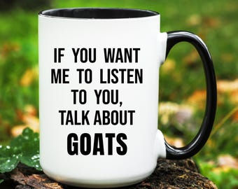Goat Gift, Goat Mug, Goat Lover Gifts, Funny Goat Cup, Goat Coffee Mug, Gift for Goats Lover