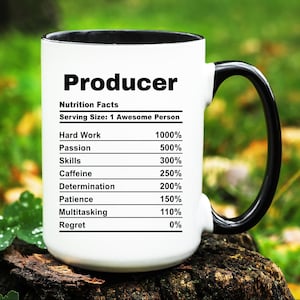 Producer Mug, Producer Gift, Producer Cup, Gifts for Producer, Funny Gift for Producer