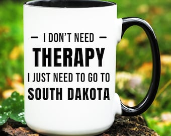 South Dakota Mug, South Dakota Gift, Going to South Dakota Mug, Moving to South Dakota Gift, South Dakota Coffee Mug, South Dakota