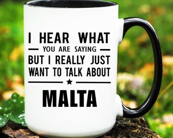 Malta Gift, Malta Mug, Malta Mugs, Funny Malta Cup, Malta Gifts