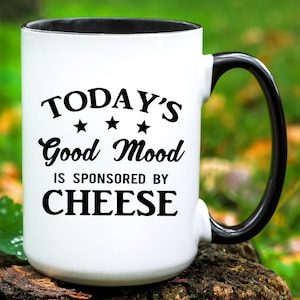Cheese Gift Cheese Mug Cheese Lover Coffee Mug Cheese Coffee Cup Funny Cheese Mug Cheese Gift for Men and Women