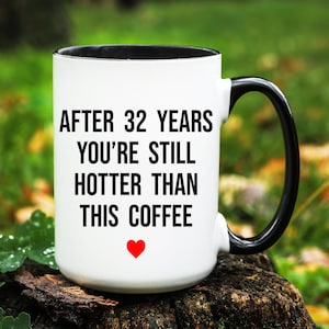 32nd Anniversary Mug - Etsy
