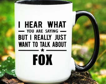 Fox Mug, Fox Gift, Fox Lover Gift, Funny Fox Cup, Fox Coffee Mug, Fox Gifts