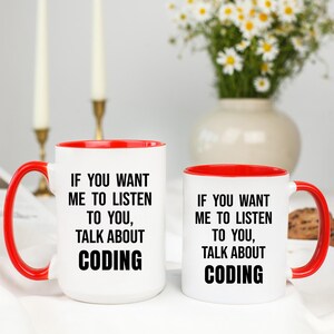 Coding Gift, Coding Mug, Gifts for Coding Lover, Funny Coding Coffee Cup, Computer Coder Gift bild 5