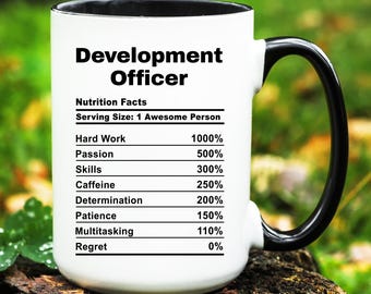 Development Officer Mug, Development Officer Gift, Development Officer Cup, Gifts for Development Officer