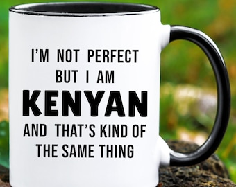 Kenyan Mug, Kenyan Gift, Kenya Gifts, Kenya Coffee Mug, Gifts for Kenyan