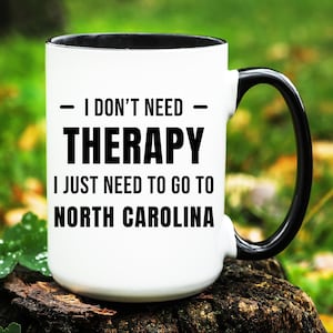 North Carolina Mug, North Carolina Gift, Going to North Carolina Mug, Moving to North Carolina Gift, North Carolina Coffee Mug