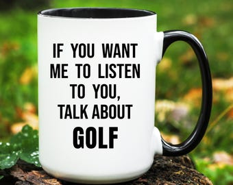 Golf Gift, Golf Mug, Gifts for Golf Lover, Funny Golf Coffee Cup, Golf Player Gifts
