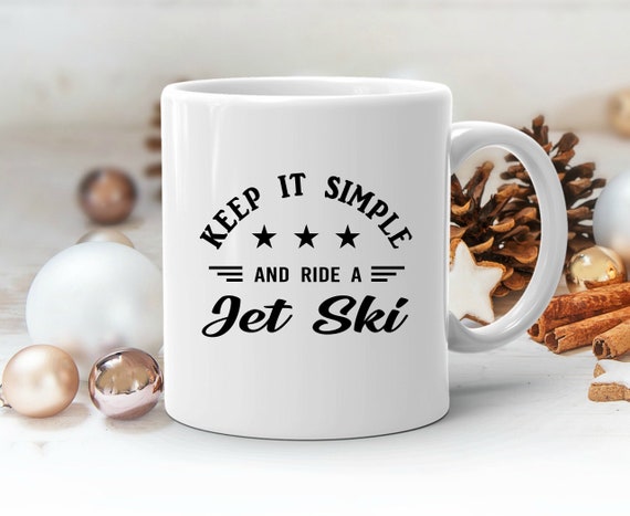 Jet Ski Skiier Mug+Coaster Christmas/Birthday Gift Idea SPO-J1MC 