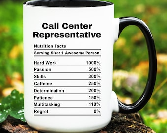Call Center Representative Mug, Call Center Representative Gift, Call Center Representative Coffee Cup, Gifts for Call Center Representative