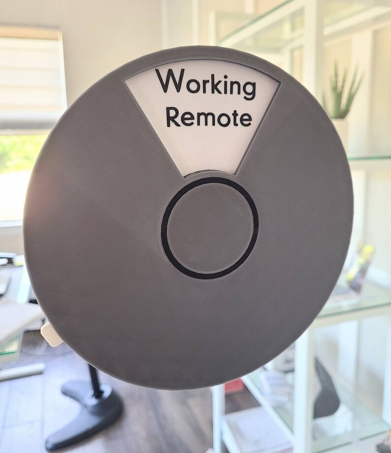 Custom Vinyl Outofoffice Status Signs Etsy