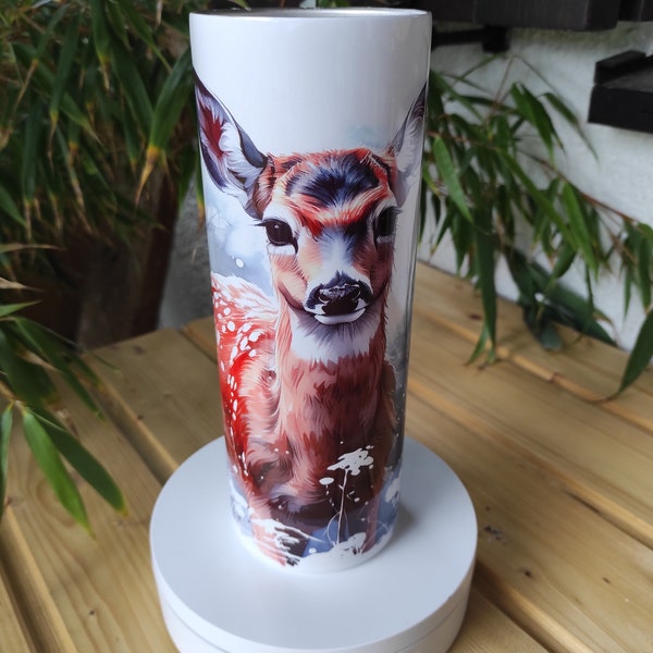 Tumbler mit Wintermotiv