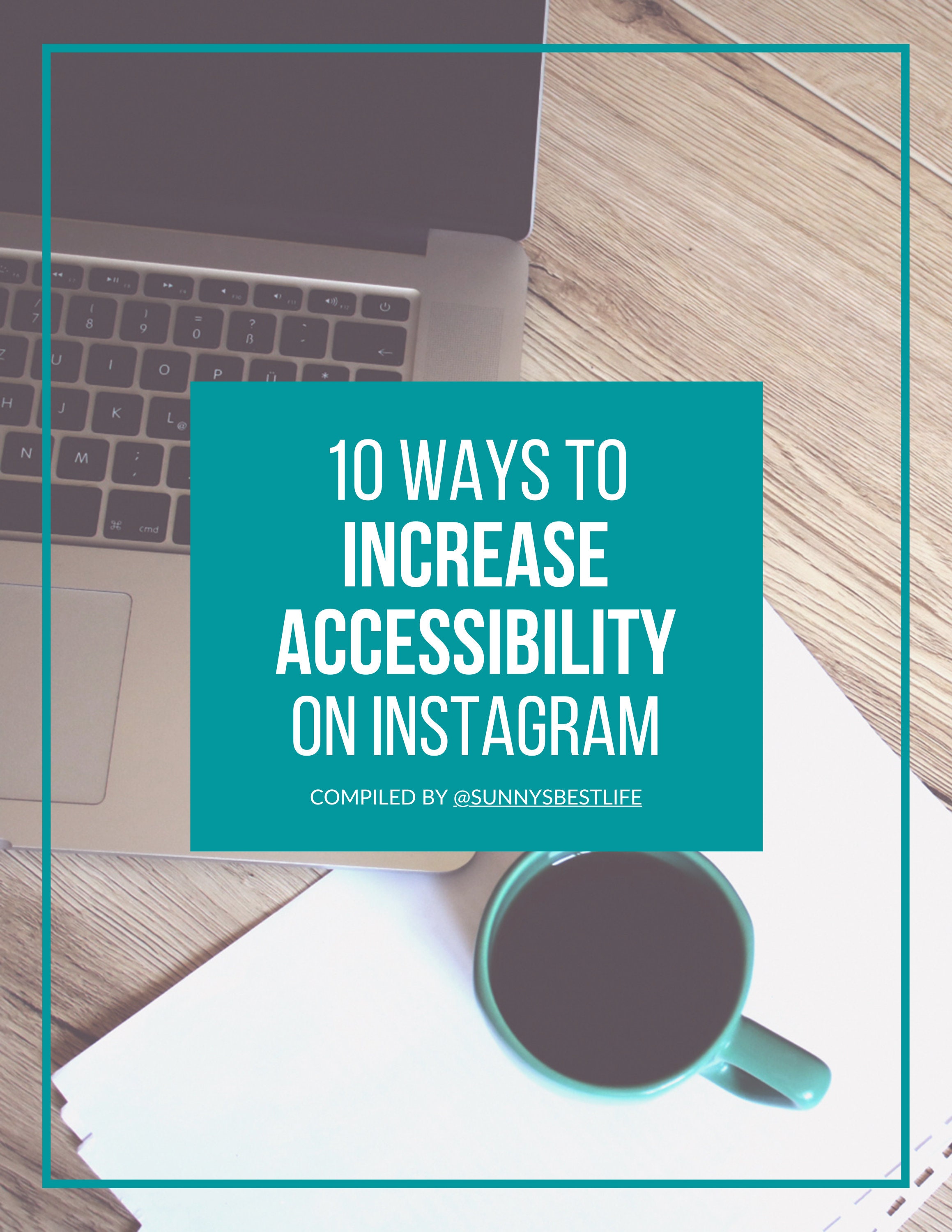 Instagram Accessibility Eguide Instant Download Ebook PDF Etsy