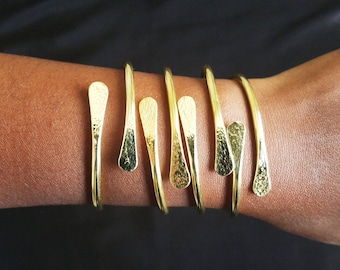 50 Brass Bangles, Adjustable One Size Fits All Bangles, Wholesale Brass Bangles, Stackable Bangles