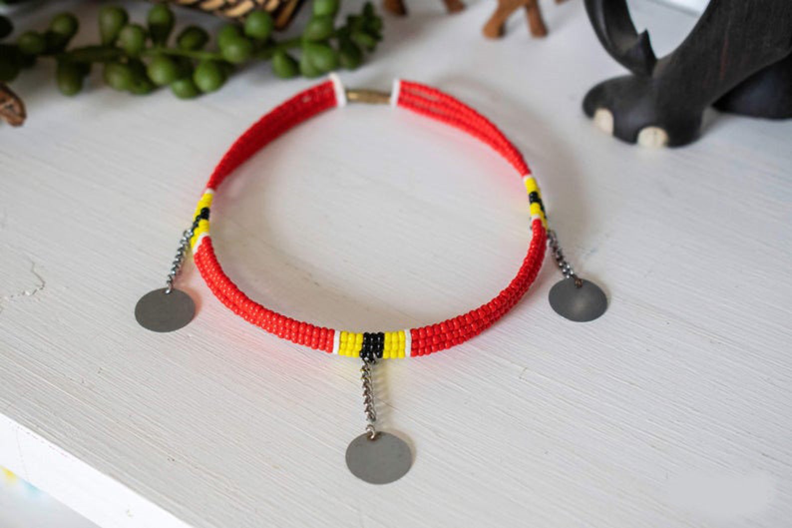 African Women Anklets Beaded Anklets Tribal Anklets Kenyan Etsy