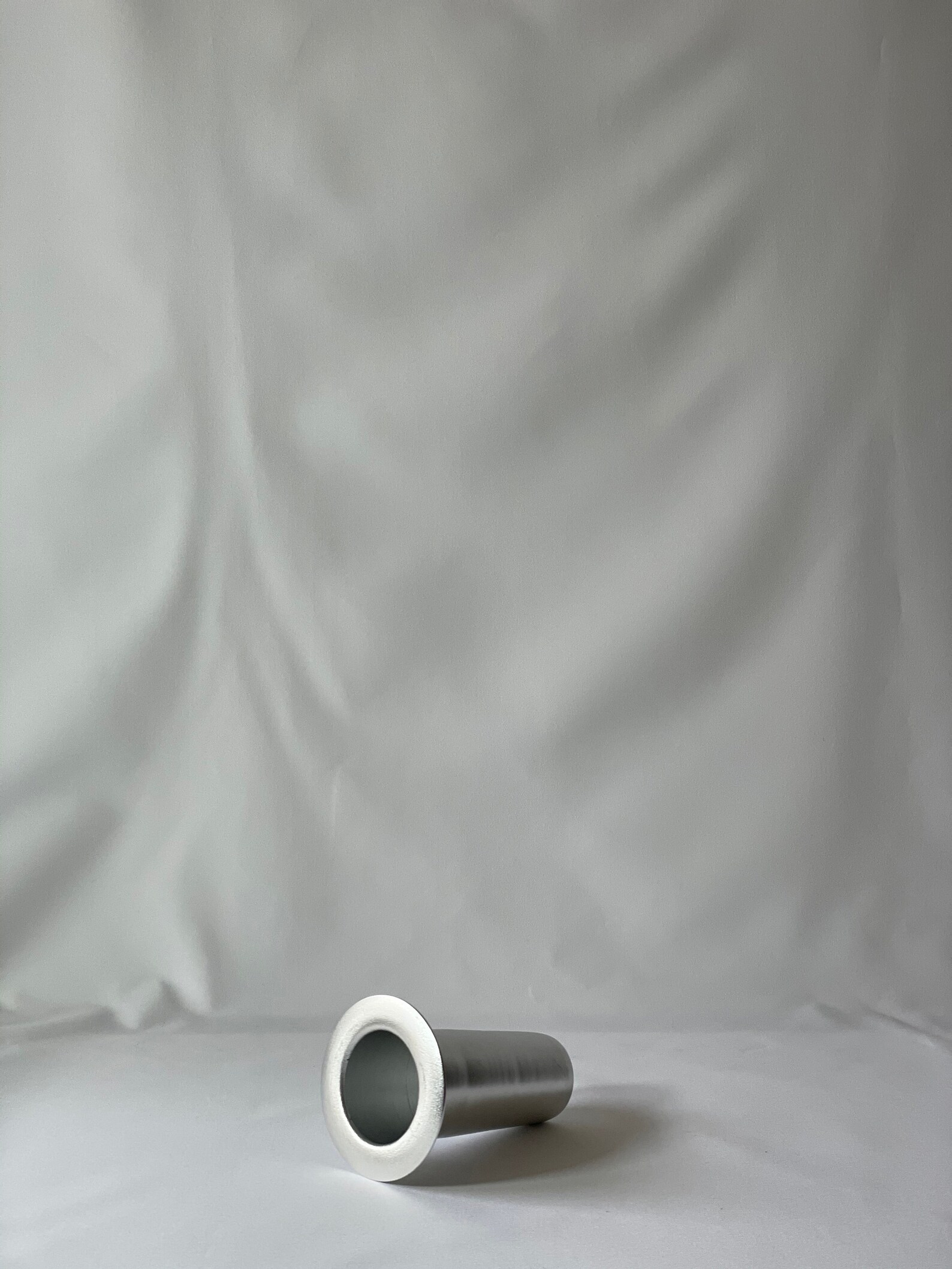 Cemetery Flower Vase Light Grey Granite aluminum liner Etsy