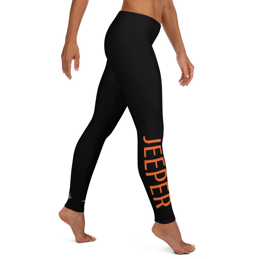 Black/orange Jeeper Leggings 4x4 off 