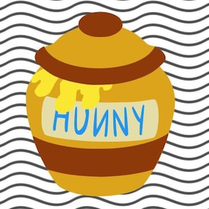 Hunny Pot-svg-bestand knippen