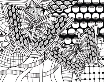 Coloring pages for zen