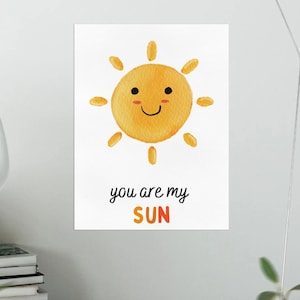 Sun, Moon, and Stars Nursery Wall Art