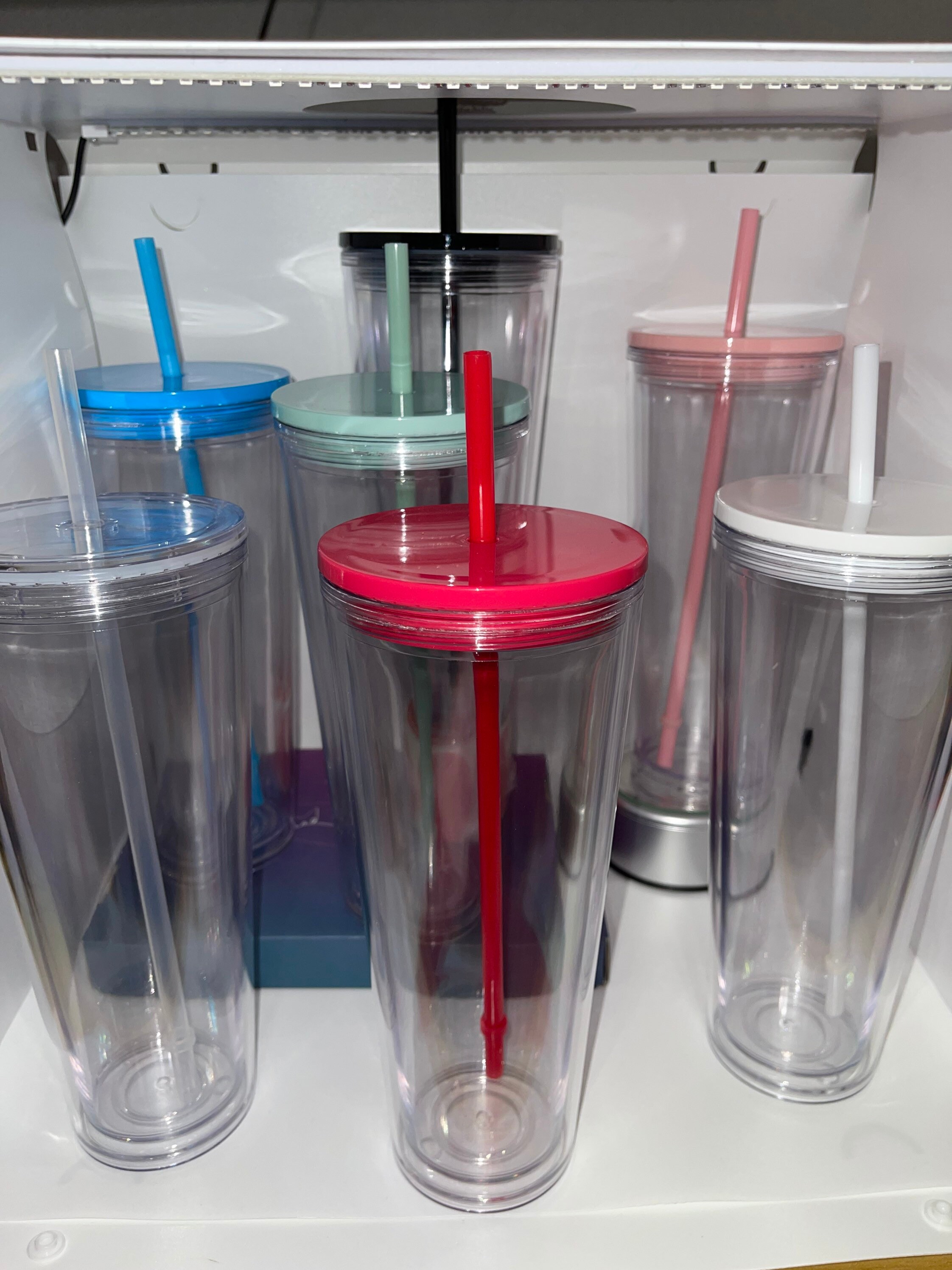 24 Oz. Double Wall Tumbler Starbucks Dupe W/pre Drill Hole Etsy