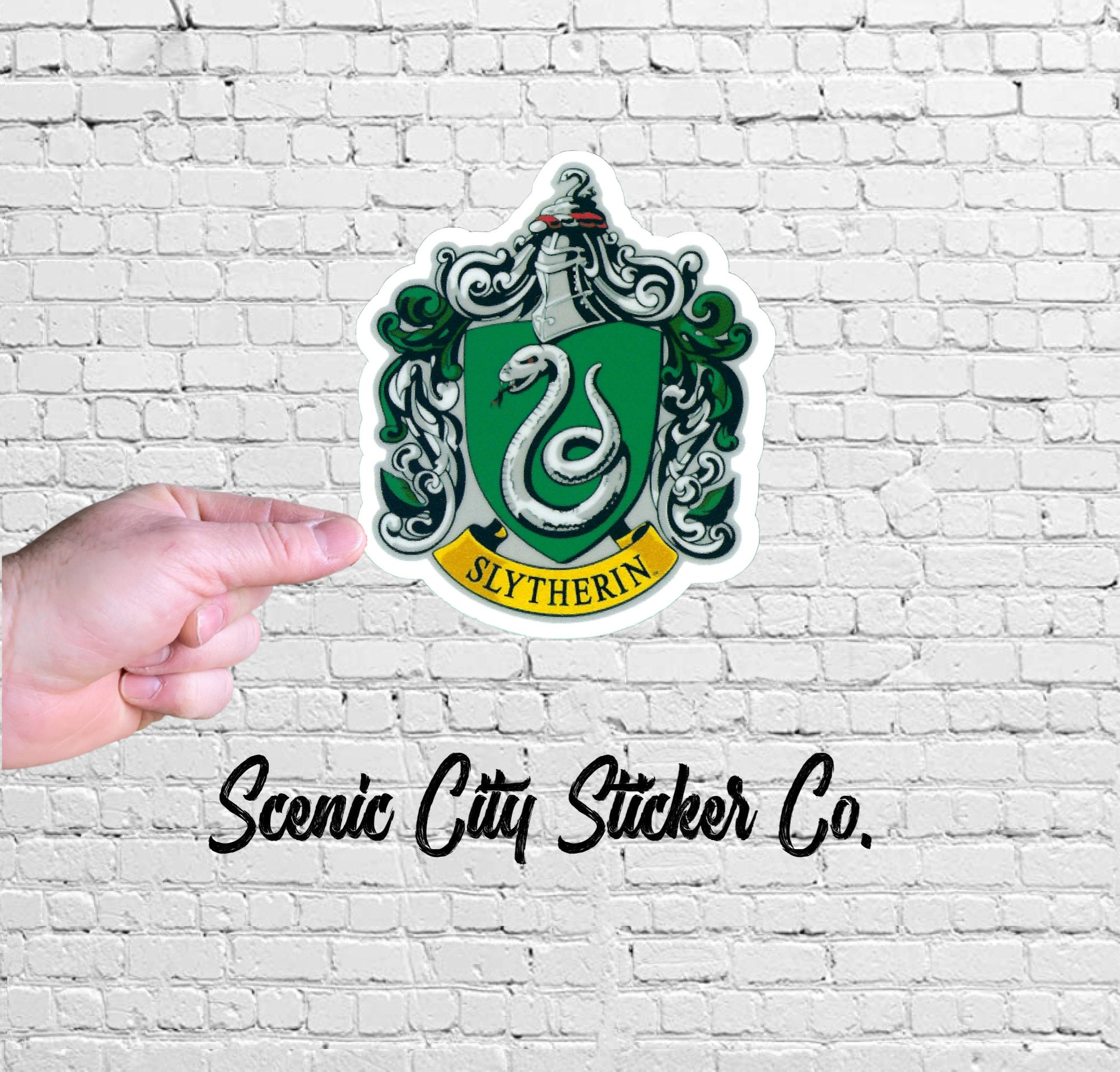 Slytherin House Harry Potter Vinyl Decal Sticker