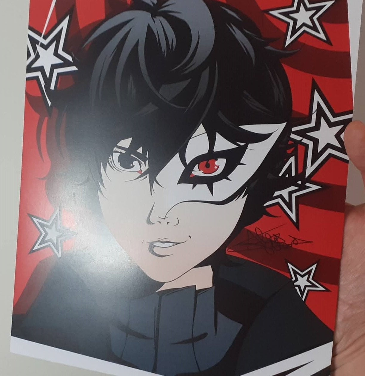 JOKER PERSONA 5' Poster, picture, metal print, paint by black kizz