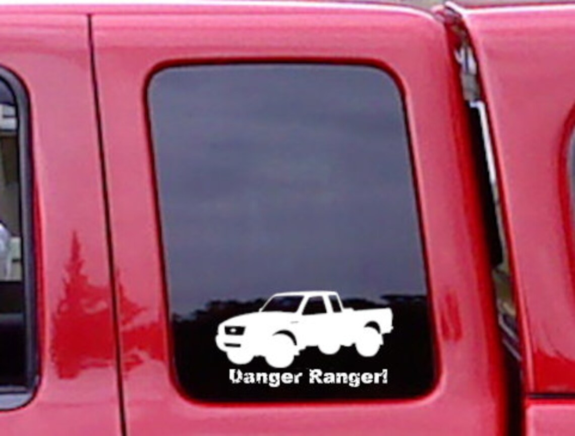 Danger Ranger Decal Etsy