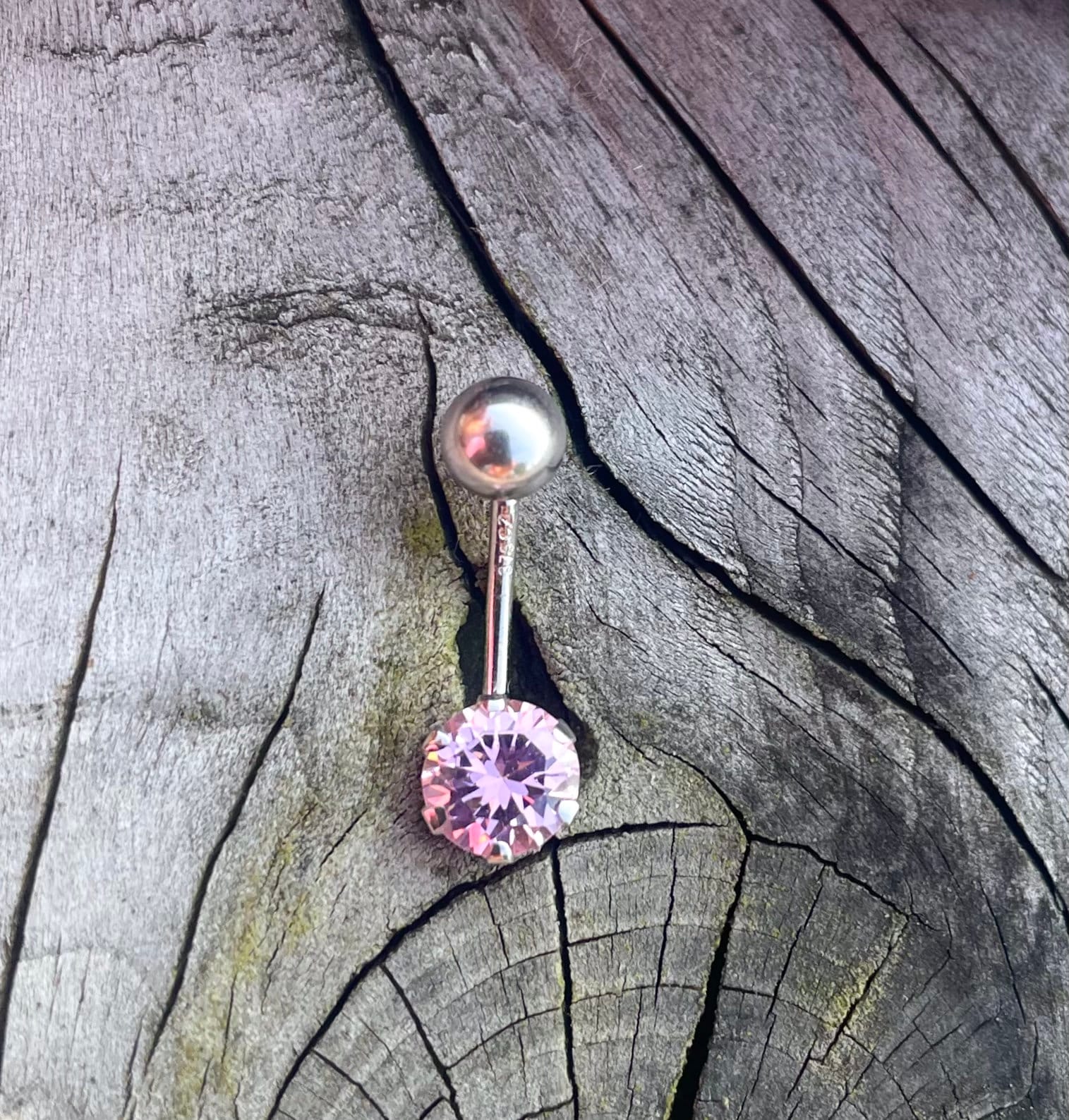 Argos 9ct gold belly bar best sale