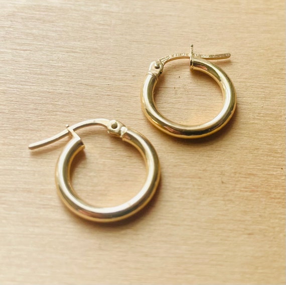 Orecchini Doppio Cerchio 9kt – MyCharm - Foto 2