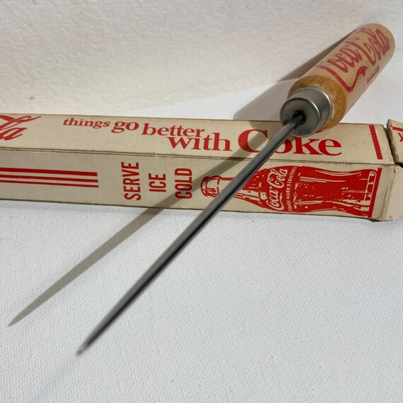 Vintage Cocacola Ice Pick and Original Box deliciosa Etsy