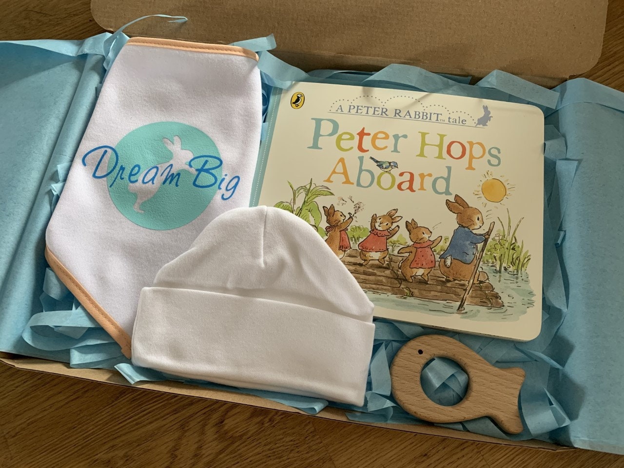 Peter Rabbit Personalised Baby Gift Box Etsy