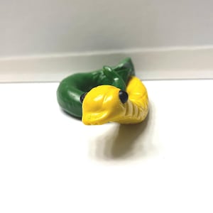corn snake clay figure