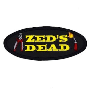 Zed&#39;s Dead Aufnäher, Pulp Fiction, Tarantino Movie Patch, Aufnäher zum Aufbügeln