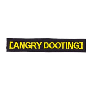Angry Dooting 4" inch Iron On/Sew On Embroidered Patch, Army of Darkness movie quote meme