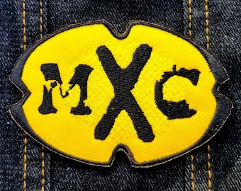 MXC 4" inch Iron On/Sew On Embroidered Patch Most Extreme Elimination Logo