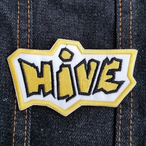Hive 3.5&quot; inch Iron On/Sew On Embroidered Patch; Abstract Boardgame