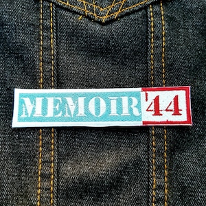 Memoir &#39;44 4.5&quot; inch Iron On/Sew On Embroidered Patch Wargame Board Game