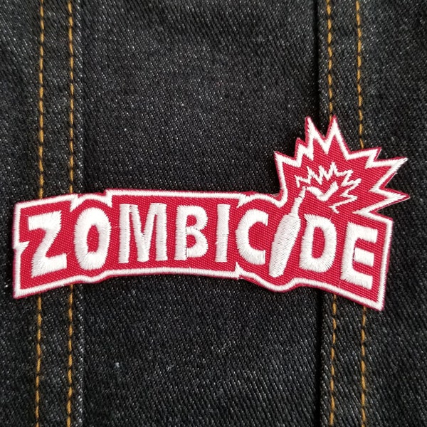 Zombicide 4" inch Iron On/Sew On Embroidered Boardgame Patch