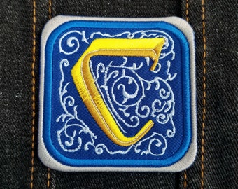 Carcassonne 3" inch Iron On/Sew On Embroidered Boardgame Patch